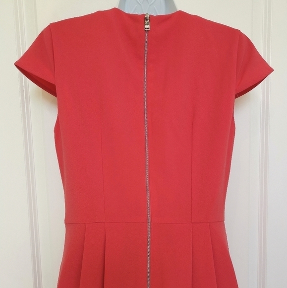 Marc New York peach coral  Sheath dress cap sleeve Size s - Picture 5 of 14